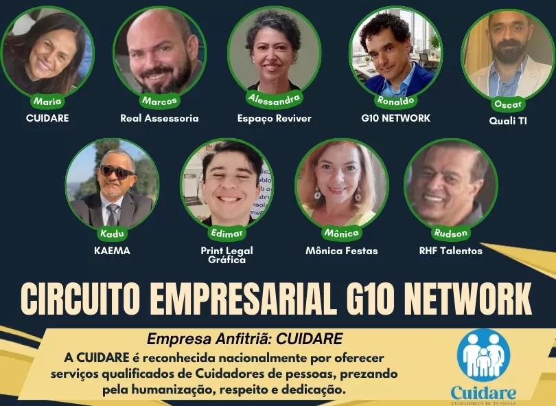 2º Circuito Empresarial do G10 Network com foco em conexões estratégicas