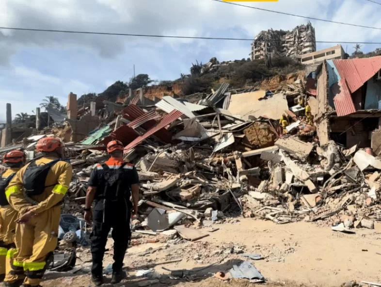 Brasileiros em missão: bombeiros de São Paulo atuam em busca de sobreviventes na Venezuela